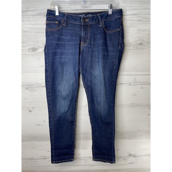 Old Navy Rockstar Jeans Womens 10 Regular Skinny Mid Rise Stretch Denim Pants - Picture 1 of 12